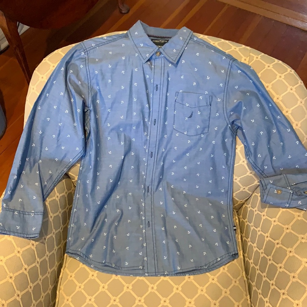 ⚓️ Nautica Anchor Button Down